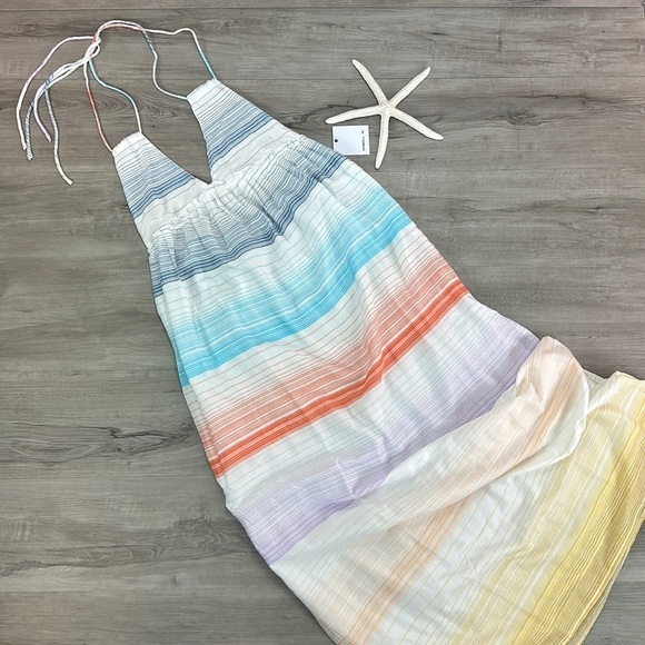 🔆O’NEILL🔆 LANGLEY HALTER MAXI DRESS - Picture 2 of 16